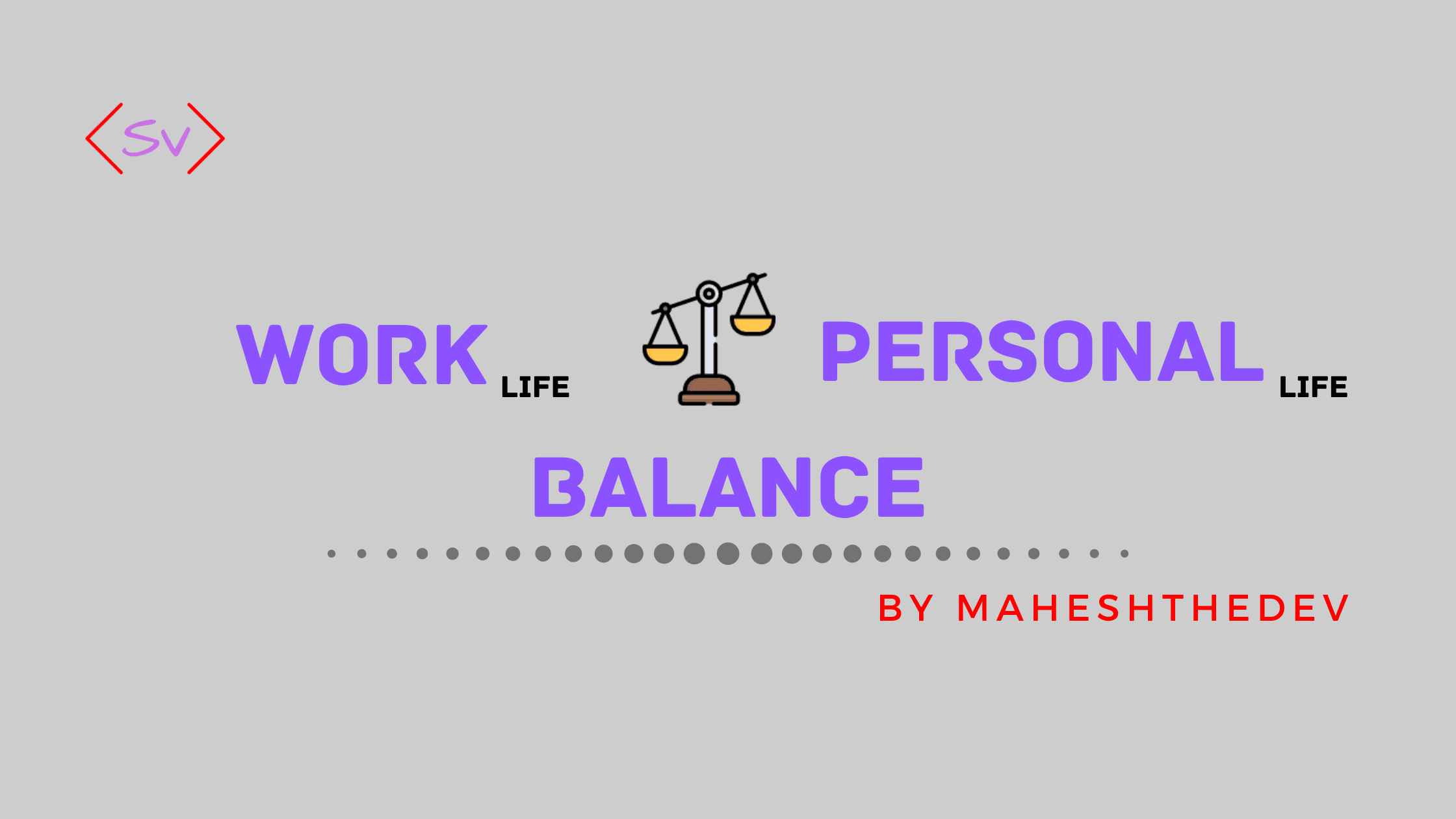 Work-Personal Life Balancing?